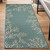 Aqua Coral Cluster Rug - 2 x 5