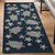 Navy Turtle Stars Rug - 2 x 5 - OUT OF STOCK UNTIL 06/05/2024