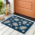 Navy Turtle Stars Rug - 2 x 3 - OUT OF STOCK UNTIL 07/17/2024