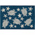 Navy Turtle Stars Rug - 2 x 3 - OUT OF STOCK UNTIL 07/17/2024