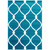 Turquoise Net Rug - 2 x 3