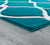 Turquoise Net Rug - 3 x 7 - OUT OF STOCK UNTIL 07/17/2024