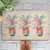 Festiva Pineapples Outdoor Doormat