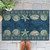 Stylized Shells Outdoor Rug - 3 x 5