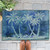 Night Palms Outdoor Doormat