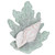Shell on Seafoam Reef Wood Wall Art - OUT OF STOCK UNTIL 05/21/2024