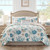 Coralscape Seashell Comforter Set - Cal. King