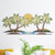 Belize Palms Metal Wall Art