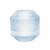 Diamond Blue Glass Vase - Small