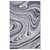 Nautical Waves Navy Indoor/Outdoor Rug - 4 x 5