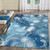 Flowing Jellyfish Indoor/Outdoor Rug - 5 x 8 - OUT OF STOCK UNTIL 05/29/2024
