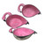 Flamingo Luau Serving Bowls - Set of 3