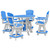 Negril Sea Table & Swivel Chair Set