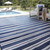 Yacht Club Stripes Indoor/Outdoor Utility Mat - 4 x 6