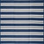Yacht Club Stripes Indoor/Outdoor Utility Mat - 8 x 10