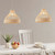 Coastal Breeze Bamboo Pendant - OVERSTOCK