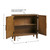 Hemingway Handcrafted Seagrass Accent Cabinet