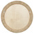 Key Largo Round Mirror - Natural