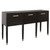 Silver Accented Console Table