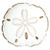 Beige Sand Dollar Pillow