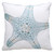 Blue Starfish Pillow