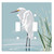 Great Egret Double Switch Plate