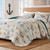 Jade Beach Quilt Bed Set - King/Cal King