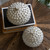 Sea Urchin Ceramic Canisters - Set of 2