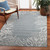 Misty Seas Coral Indoor/Outdoor Rug - 8 Ft. Square