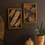 Framed Driftwood Leaf  Wall Decor - Set of 2 - OUT OF STOCK UNTIL 04/21/2026