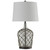 Clear Netted Jug Table Lamp