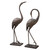 Graceful Garden Crane Pair