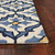 Harbor Ivory and Blue Mosaic Indoor/Outdoor Rug - 5 x 8