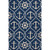 Harbor Navy Marina Indoor/Outdoor Rug - 3 x 5