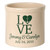 Love Anchor Personalized Crock - Green