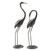 Majestic Cranes Statuaries - Set of 2