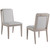 Pablo Floating Back Dining Chairs - Set of 2