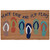 Peace & Flip Flops Natural Coir Mat - 1 x 2 - OUT OF STOCK UNTIL 07/17/2024
