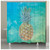 Pineapple Waves Shower Curtain