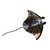 Polished Metal Manta Ray - Large