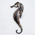 Polished Metal Seahorse - Extra Large