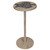 Round Wood Turtle Drink Table