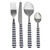 Sailing Stripes 24-Piece Flatware Set