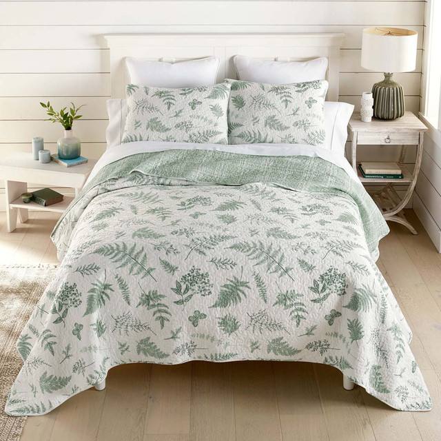 Botanical Bliss Comforter Set Twin Bella Coastal Decor