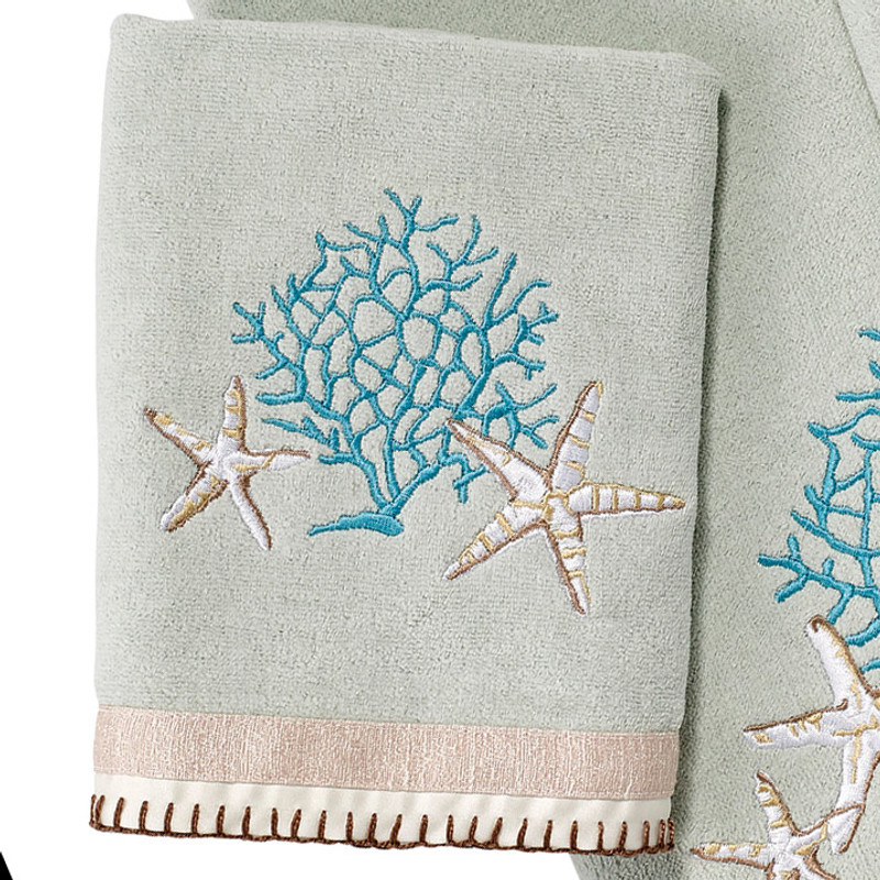 Coastal themed hand towels Clearance