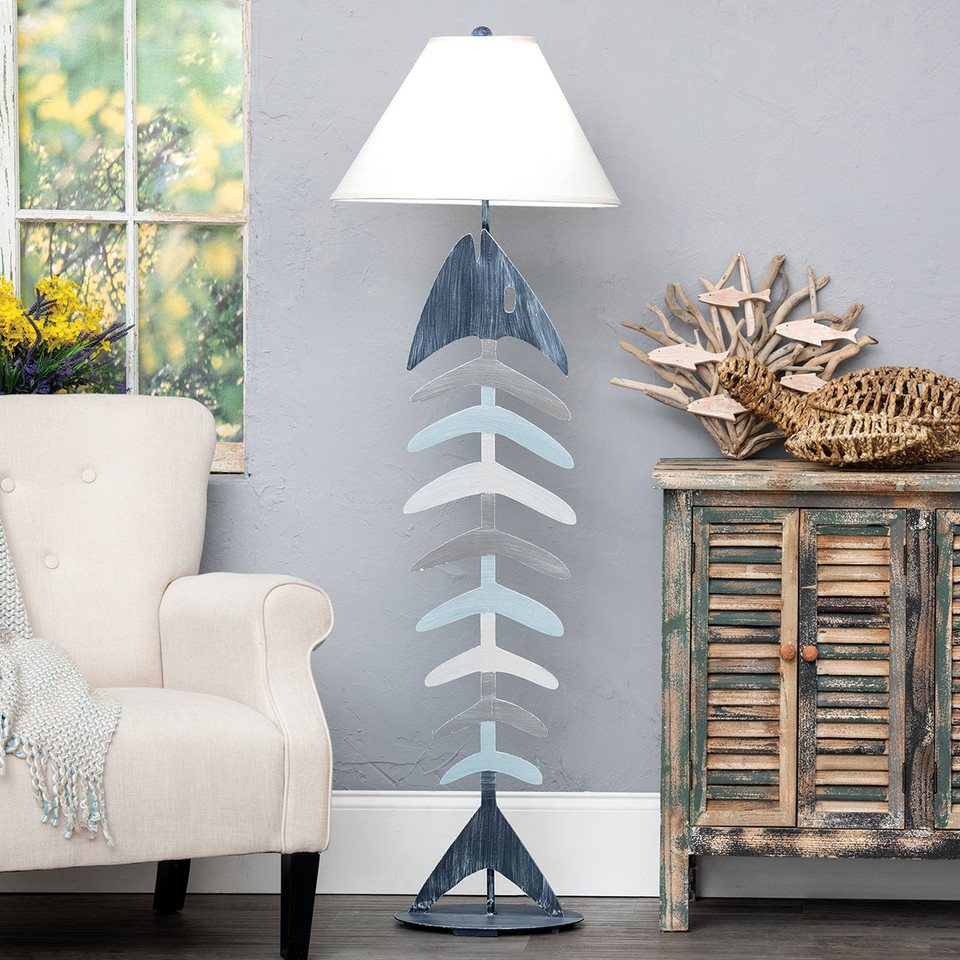 Beach Floor Lamps Bella Coastal Décor