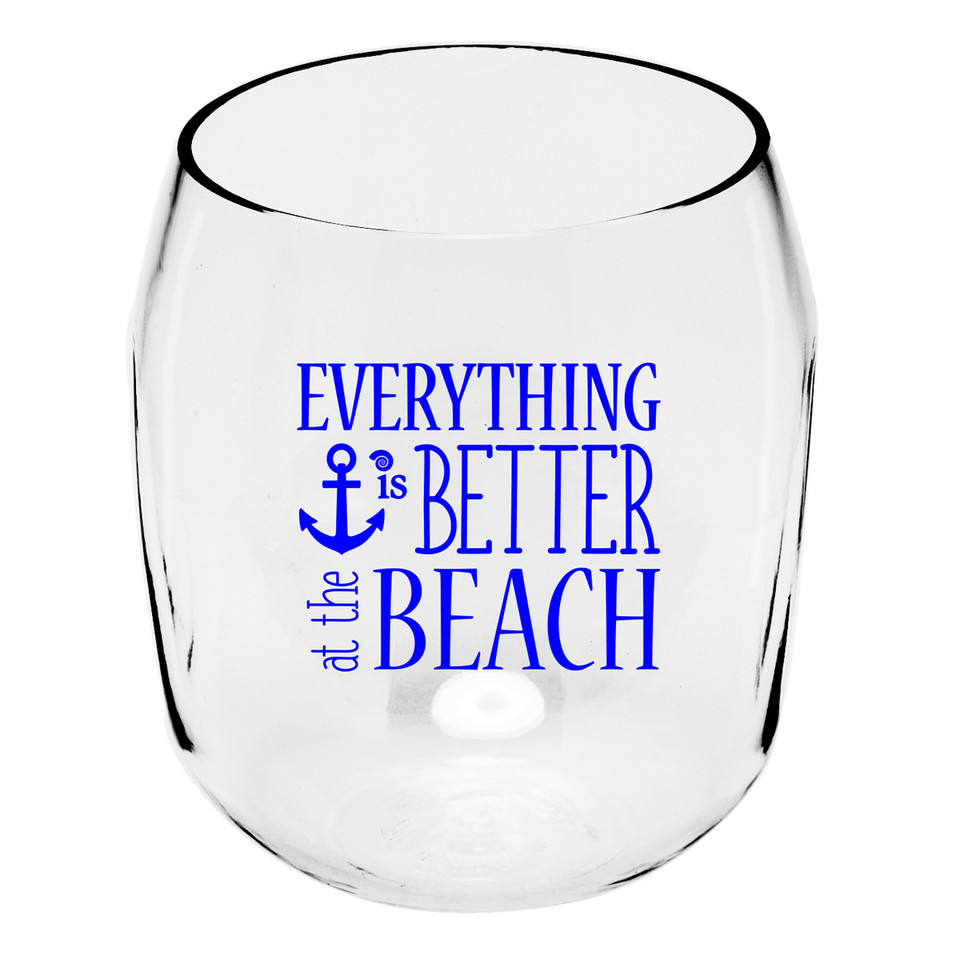 Coastal Inspired Beach Glassware | Bella Coastal Décor
