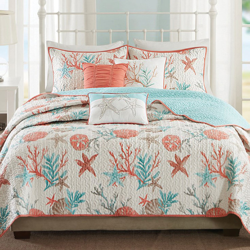 Beach Bedding Sets, Quilts and Comforters Bella Coastal Décor