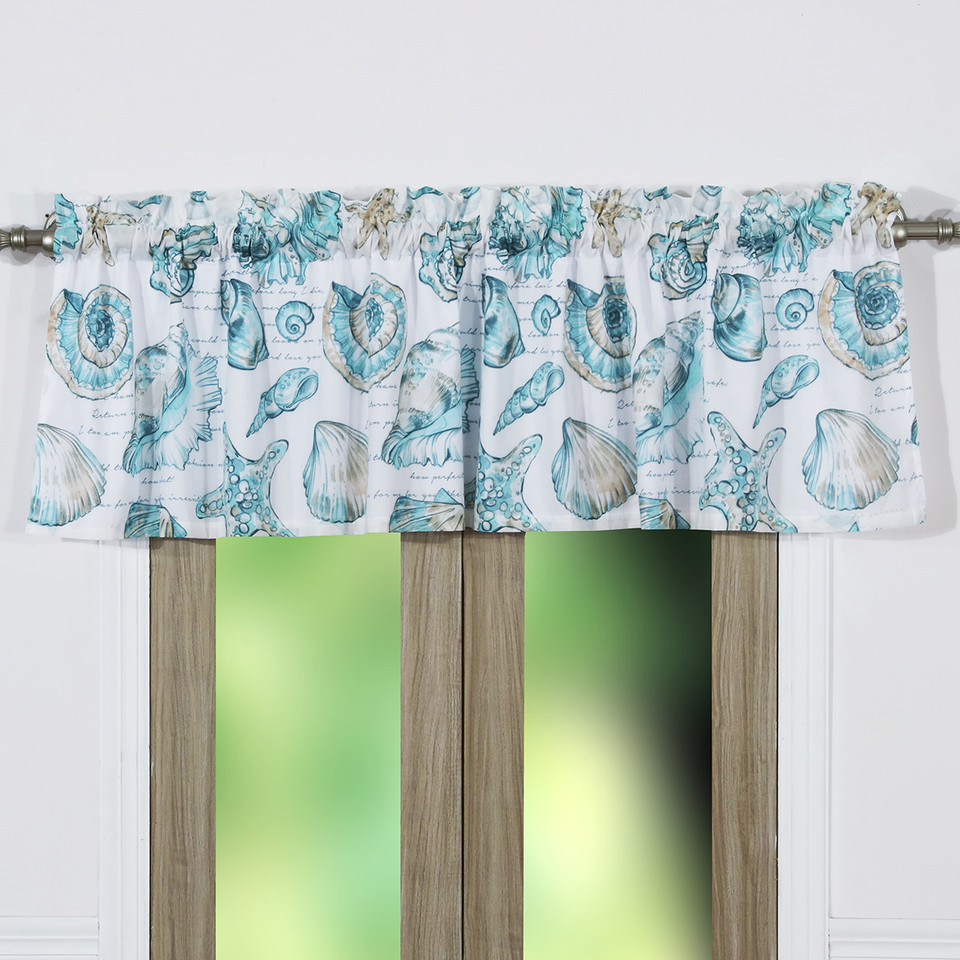 Seaside Memories Valance Bella Coastal Decor