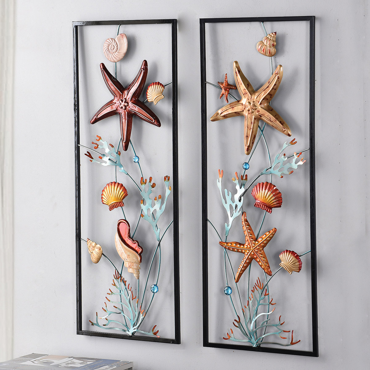 coral wall decor